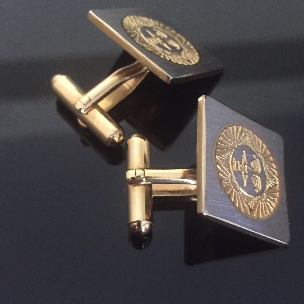 Sun, Sunshine Gold Plated Cufflinks , Great Gift